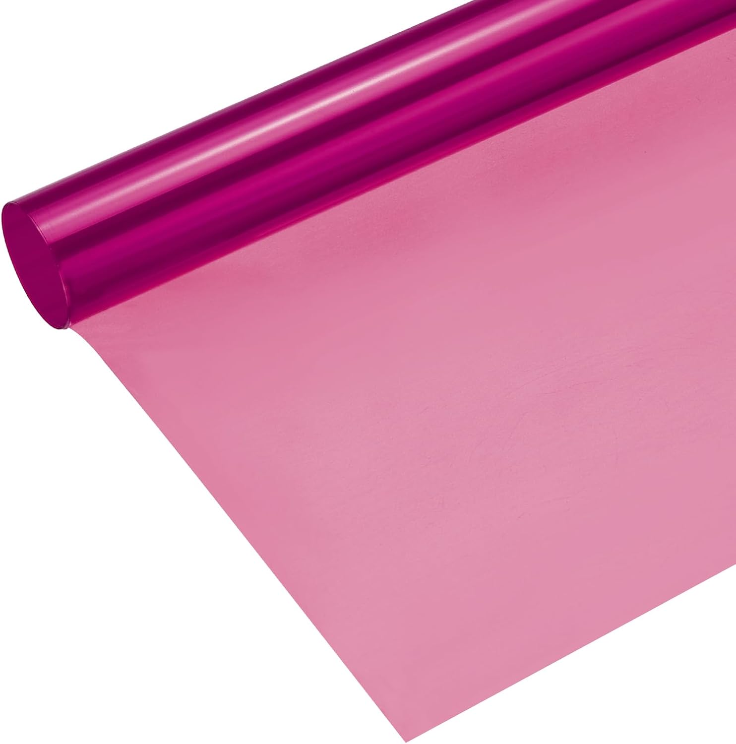 MECCANIXITY Gel Color Filter Paper PVC Film 40x50cm Pink for Photo Studio Red Head Light