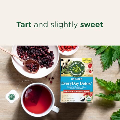 Traditional Medicinals EveryDay Detox, 16-Count Boxes (Pack of 6)