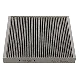 Länge: 240 mm, Breite: 204 mm, Höhe: 31 mm, Gewicht: 0,37 kg, Filterausführung: Aktivkohlefilter