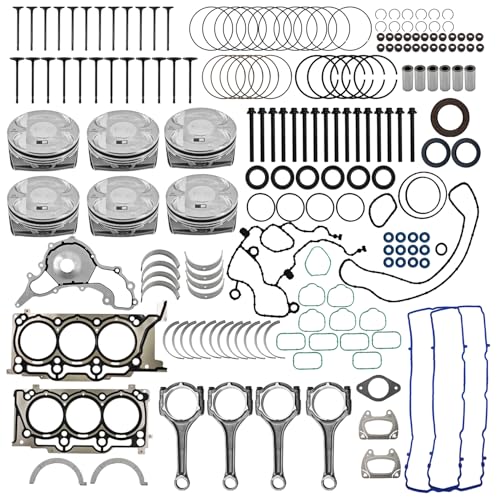 3.6L Engine Rebuild Overhaul Kit Fit for Chrysler 300 Dodge Challenger Journey Jeep Grand Cherokee Ram 1500 Volkswagen Sport 2011 2012 2013 2014 2015 2016