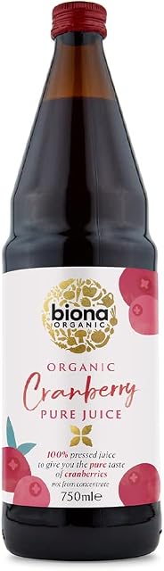 Biona Organic Cranberry Juice, 750ml