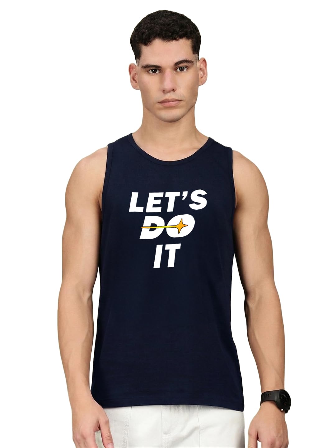 lux nitro Men’s Sleeveless Gym Tank Top Combed Cotton | Scoop Neck Athletic Vest | Ultra-Soft, Tag-Free, Urban Fitness Wear-picture-28