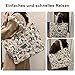 Nevecover Bolso Mujer Tote Bag Bolso Shopper Regalos Originales para Mujer Grande Impermeable Bolsa de Tela Bolsa Playa Compras Colegio Trabajar Viajar Imagen de Nevecover Bolso Mujer Tote Bag Bolso Shopper Regalos Originales para Mujer Grande Impermeable Bolsa de Tela Bolsa Playa Compras Colegio Trabajar Viajar