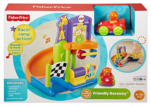 Fisher-Price Friendly Raceway Playset #TOP4