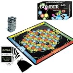 Magnetic Chess Game, Portable Educational Checkers Game, Battle Chess with Magnetic Effect, 32 Magnetics Chess Pieces with Animal Chessboard Mat, Family Party Supplies for Family Gathering and Travel