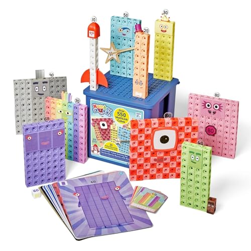 Numberblocks MathLink Cubes �i���o�[�u���b�N�X �q�[���[�Y �E�B�Y �[�� �A�N�e�B�r�e�B�Z�b�g �L���[�u 552���� �Z���������� ���{��Web�K�C�h�t�� 3�� 96930 ���K�i