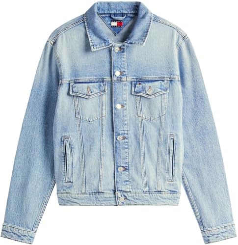 Tommy Jeans RYAN RGLR TRCKR JCKT EXT CI8119 Erkek Ceket, İndigo, M - Görsel 4