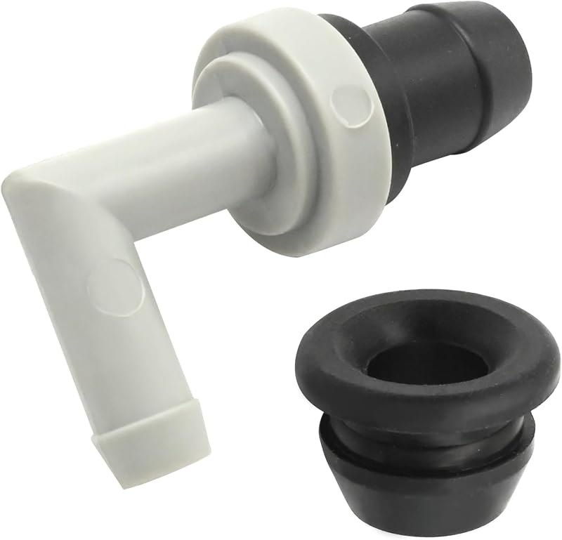 Válvula PCV e ilhó de vedação para Honda, Acura, Isuzu, Geo, Lexus e Toyota – Kit com 2 peças