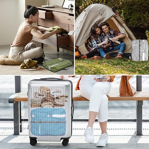 Bolsas de vacío para equipaje y ropa EULANT reutilizables maletas 8