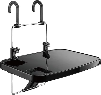 Amazon Co Jp エレコム 車載用テーブル ハンドル設置 後部座席設置 ノートpc対応 13インチまで 耐荷量5kg 折りたたみ可能 ブラック P Carpc01bk 車 バイク