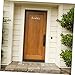 HOMSFOU 5pcs Self-adhesive Door Numbers Address Numerals Easy Install for Home Mailbox Office and More Finish No Tools Needed