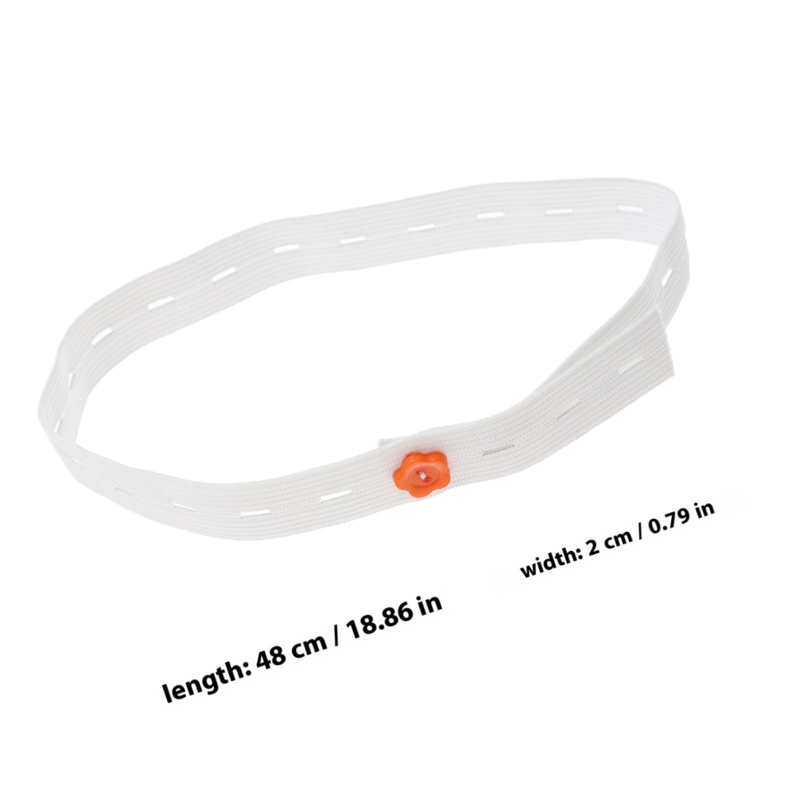 HEMOTON Fibbia Regolabile Bianca per Pannolini Elastica Resistente 40 Stili