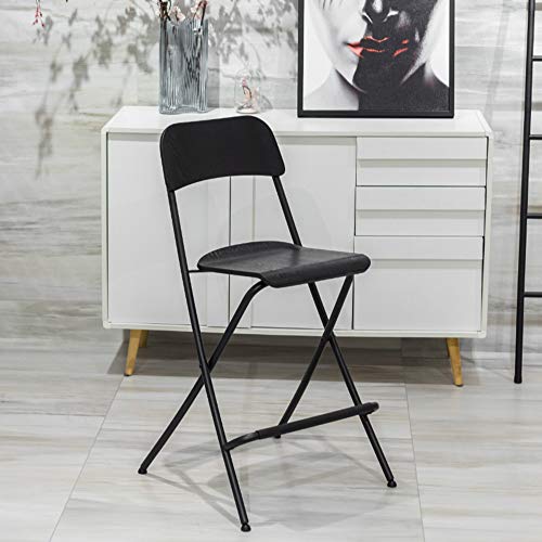 Taburetes Altos de Cocina Blanco y Negro Marca GDHY