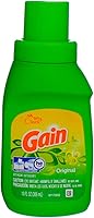 Vista 1 de Gain, Detergente para ropa original, dos botellas de 10 oz