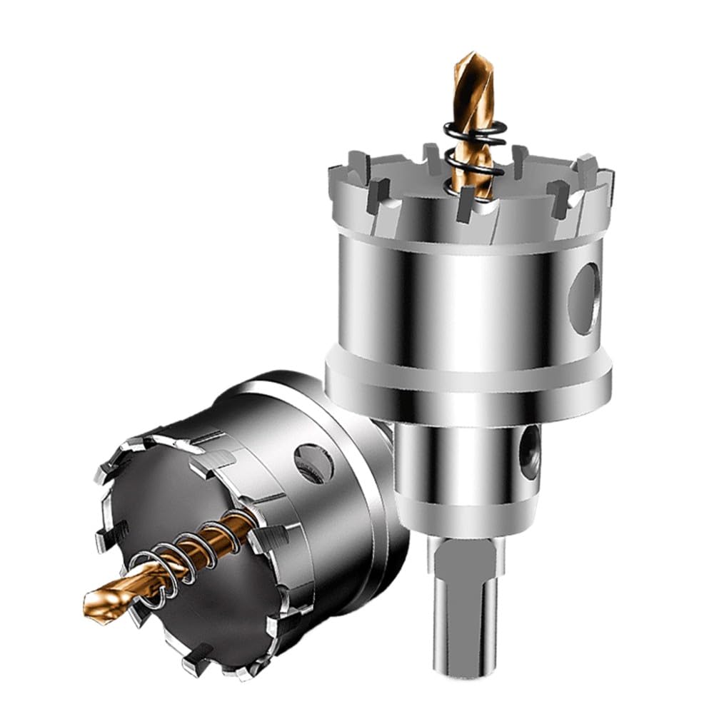 Otwornica Wiertło ze stopu węglika Tworzenie otworów okrągłych Bit TCT 15mm ~ 100mm Stal nierdzewna Metal Drewno, 63MM