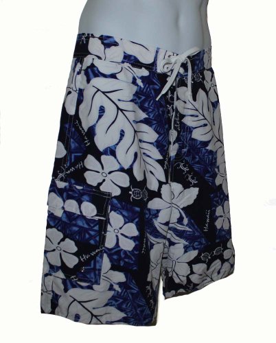 Blue turtle, Men board shorts, from Hawaii2