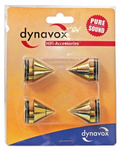 Dynavox Assorbitori Sub Watt - Set Da 4 In Ottone Per HiFi | Disaccoppiatori Vibrazioni - Foto 2