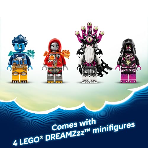 LEGO DREAMZzz Dino Jet Dinosaur Building Toy for Kids, Ages 9+, 4 Minifigures - image 5