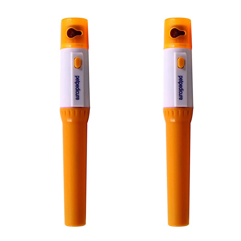 Magik Pet Dog Cat Salon Home Portable Nail Trimmer Grooming Tool Care Grinder Electric Clipper Kit Bundle (2 Pack)