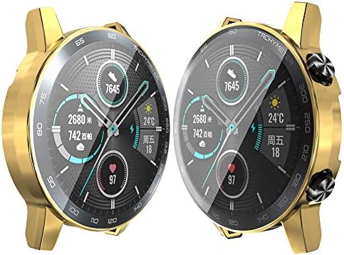 RLTech Cover per Honor Magic Watch 2 46mm, Ultra Slim Silicone Case di Gel  AntiGraffio Protettiva Custodia per Honor Magic Watch 2 46mm, Oro :  Amazon.it: Elettronica