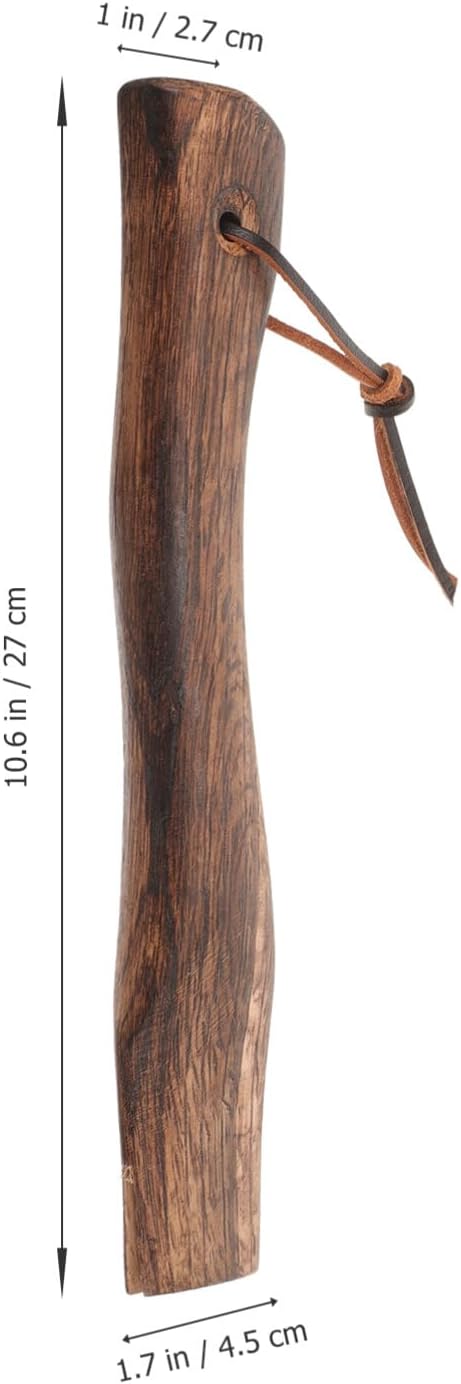 Uonlytech Wooden Axe Handle Replacement for Hatchet Sturdy Handle Smooth Surface Comfortable Use for DIY Projects and Camp Gear