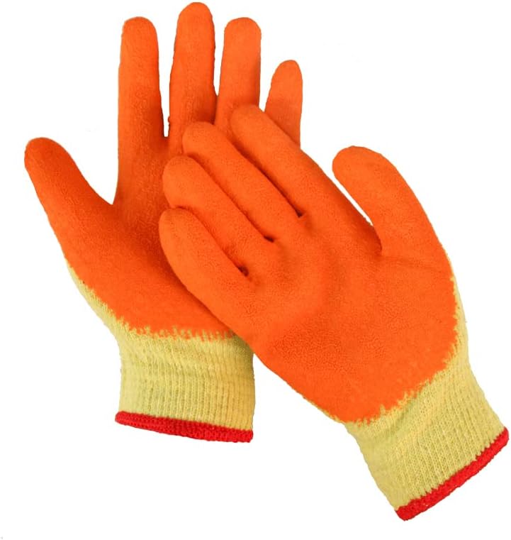 Gardening Gloves Gardening Breathable Rubber Coated Garden Outdoor Sweatshirt Work Gloves (Color : Other, Size : Lantern XL)