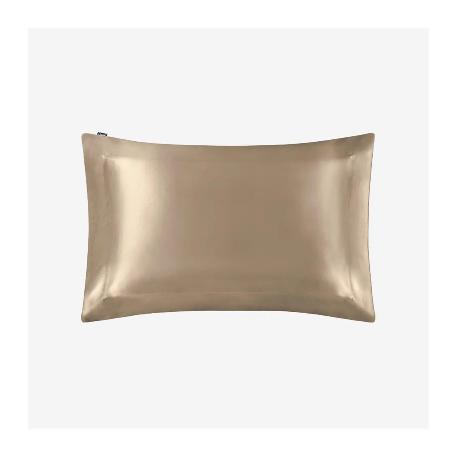 Silk Pillowcase Silk Pillowcase Oxford With Flange For Hair40x40 50x90cm Home(Taupe,50x75cm)
