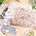 Jokureao 4Stück Kleintier Plüschbett Set, Flauschiges Kleintierbett, Waschbares Plüschbett für Meerschweinchen Kaninchen Hamster, Warme Kuschelmatte für Käfige, Weiche Fleece Decke für Kleintiere