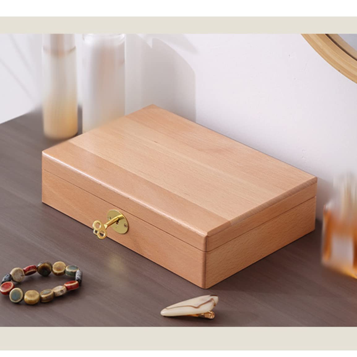 Amazon｜[FOQW] アクセサリーケース アンティーク a ボックス