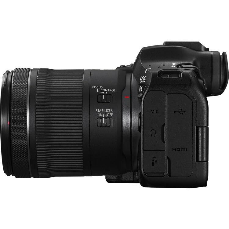 Image of Canon EOS R6 Mark III Mirrorless Camera with 24-105mm f /4-7.1 is STM Lens | Full-Frame RF Camera with Advanced AF & 4K Video | for Travel, Events & Creators + HG-100TBR Grip + Adapter EF-EOS R + More