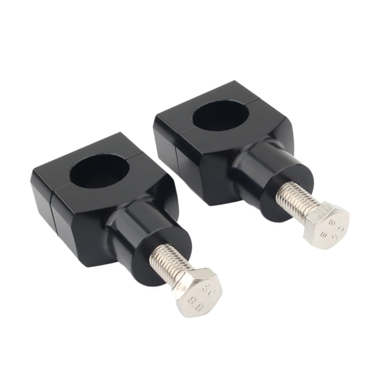 Elevador Manillar Adaptador Motocicleta Kit De Elevación Manillar con Abrazadera Fija 1" Y 25 Mm para Sportster, para Dyna, CBR, para Bobber para Chopper