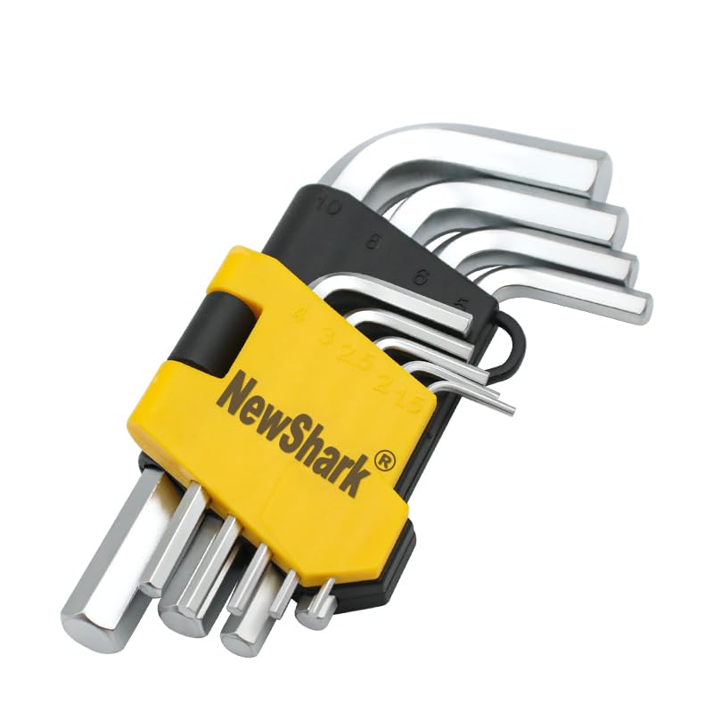 NewShark 9PCS Hex Key Set, Allen Wrench Set Inch/Metric MM(1.5mm-10mm) (B0D2WQXLDY) Amazon Price History, Amazon Price Tracker