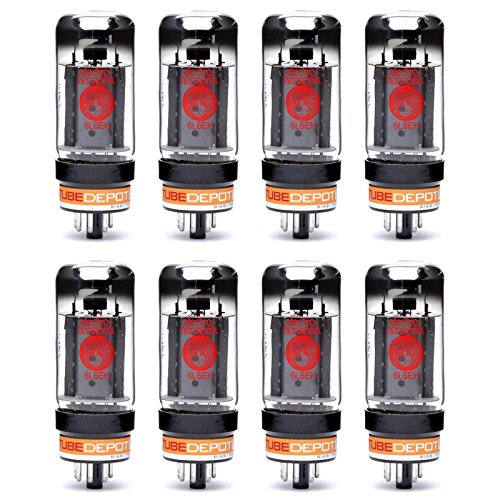 Octet of Electro-Harmonix 6L6 EH Power Vacuum Tube