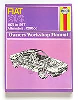 Fiat X1/9 (74 - 89) Haynes Repair Manual 0856962732 Book Cover