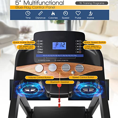 Caminadora Eléctrica Plegable de 3.75 HP con Inclinado Automático miniatura 6