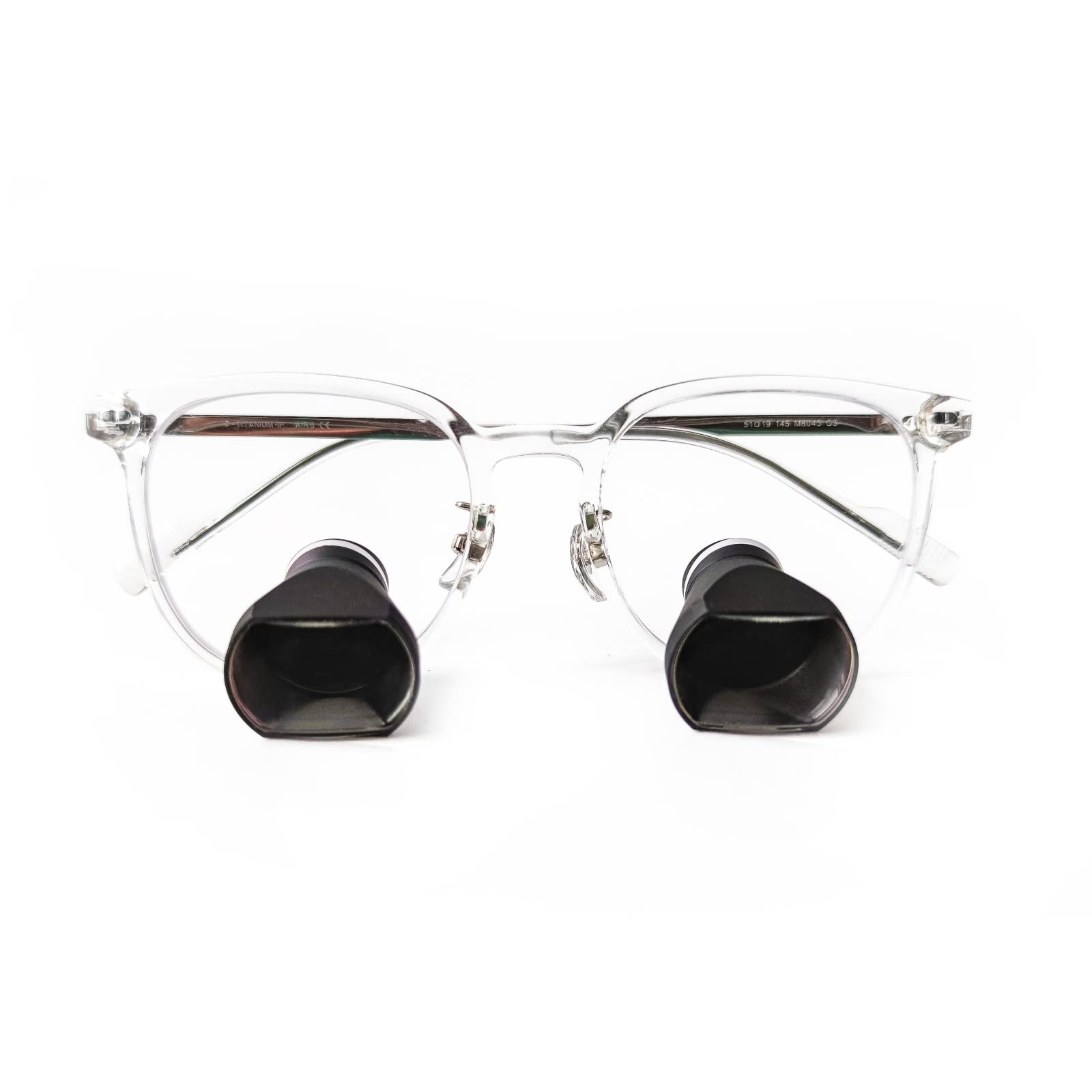 Buy Ginghealy Panoramic TTL Loupes 3.0X Transparent Frame Optical