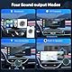 Alpinetech 10,26 Zoll Carplay Display & Android Auto Display, Car Play mit 4K Dashcam 1080P Rückfahrkamera IPS Touchscreen Bluetooth Mirror Link FM AUX Siri Assistant 64G TF