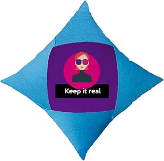 OFFbb-USA Hip Hop Music Keep It True - Funda de almohada para cama de coche, color azul