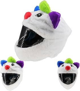Motorcycle Helmet Cover Crazy Fun Motorcycle Helmet Cover Easy to Install Dust Cap for Motorcycle Helmet Fun Rides and GiftsHelmet not Included