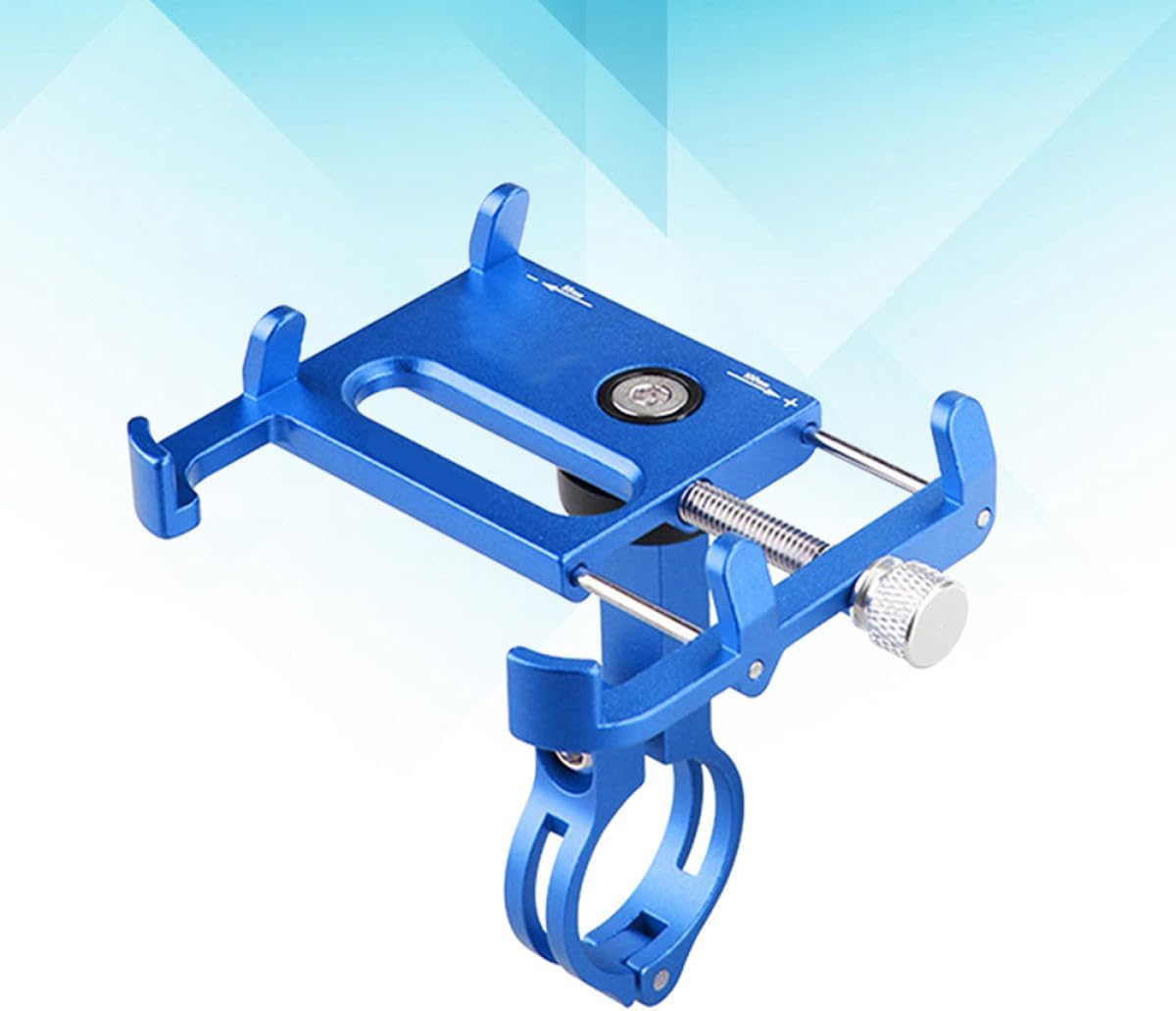 Zerodeko Adjustable Bike Phone Holder - Handlebar Clip Stand for Lightweight Design Rotation Mounting Color