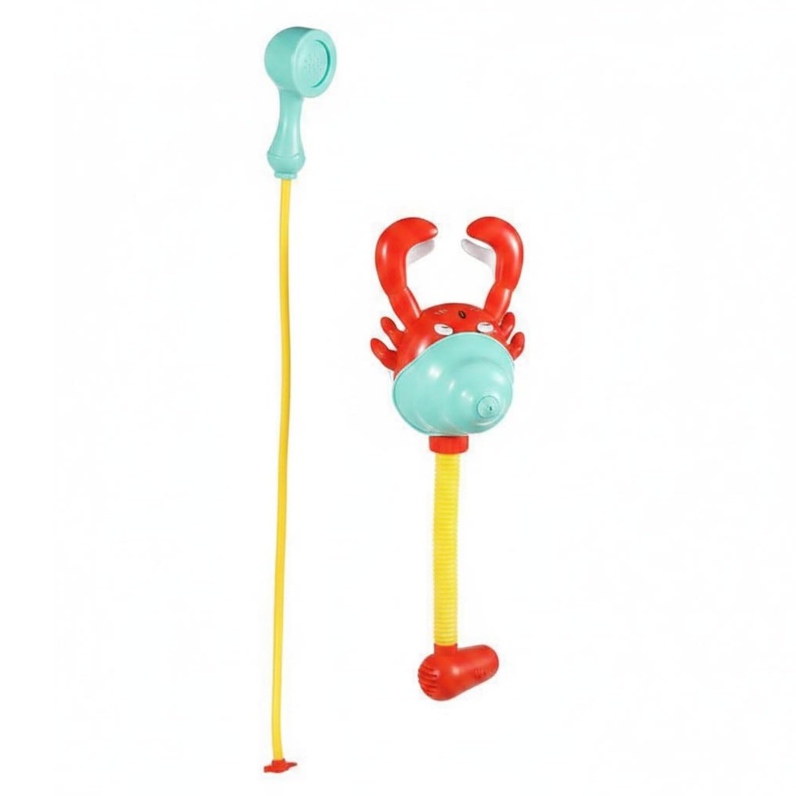 Kids Bath Spray Rociador Infantil para Baño Juguete Eléctrico con Modo Ducha y Chorro Compatible con Aros de Piscina Ventosas Resistentes Acabado