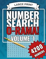 Number Search O-Rama Volume I B0DLWCGDSG Book Cover