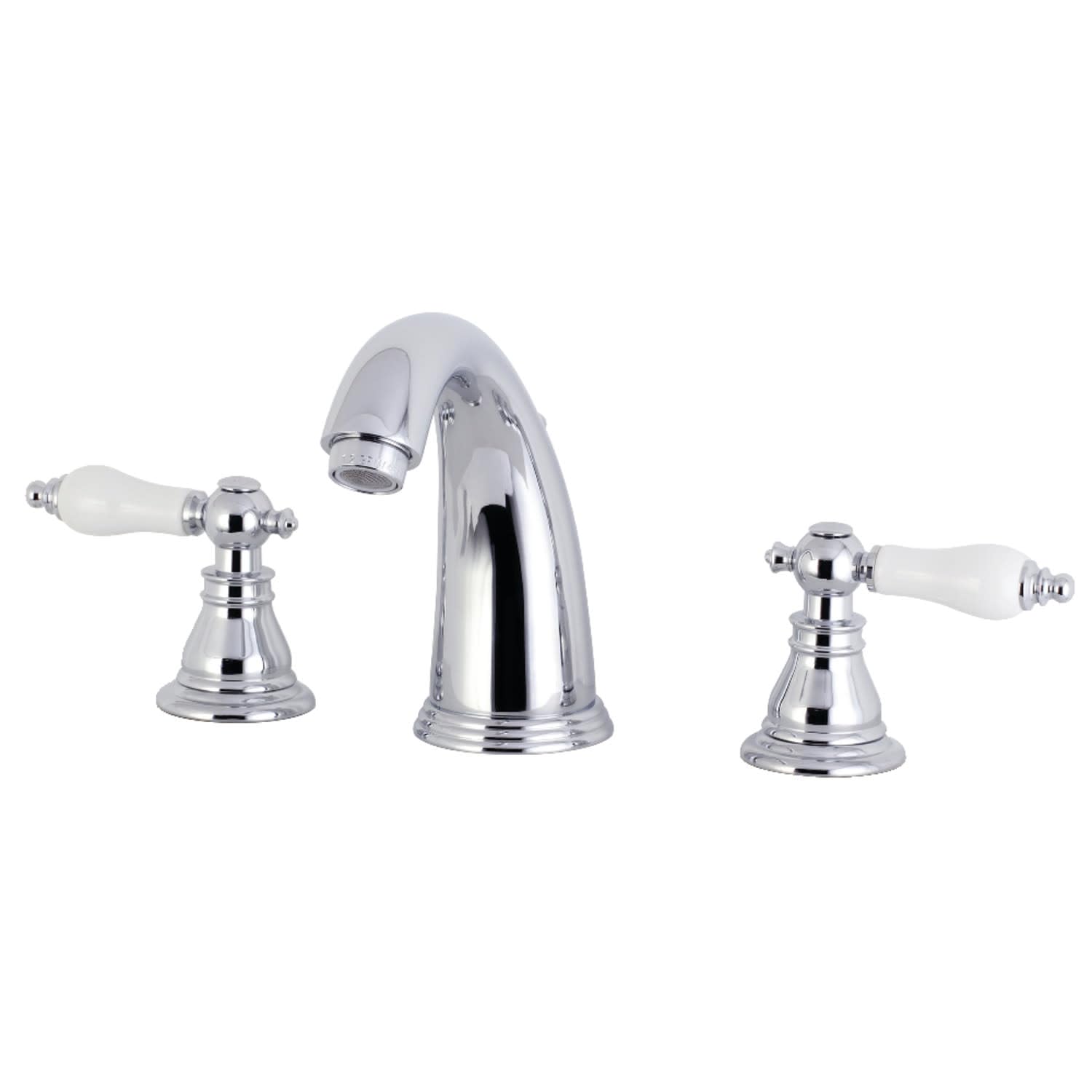 Robinet de salle de bain mélangeur trois trous 8 pouces avec garniture