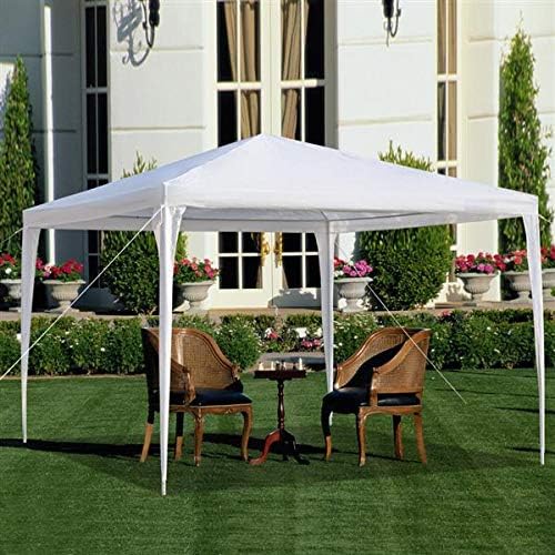 Canopies Commercial Tents Market stall 3 x 3m Gazebos Waterproof Tent with Spiral Tubes for Wedding, Camping, Parking, Patio, Gardenand Other Parties，Waterproof