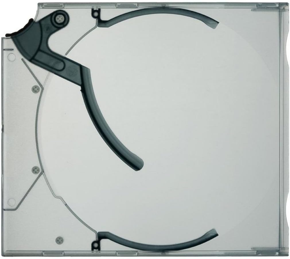 Four Square Media 200 X CD DVD Slimline Ejector Cases for 1 Disc with Black Trigger - - Pack of 200