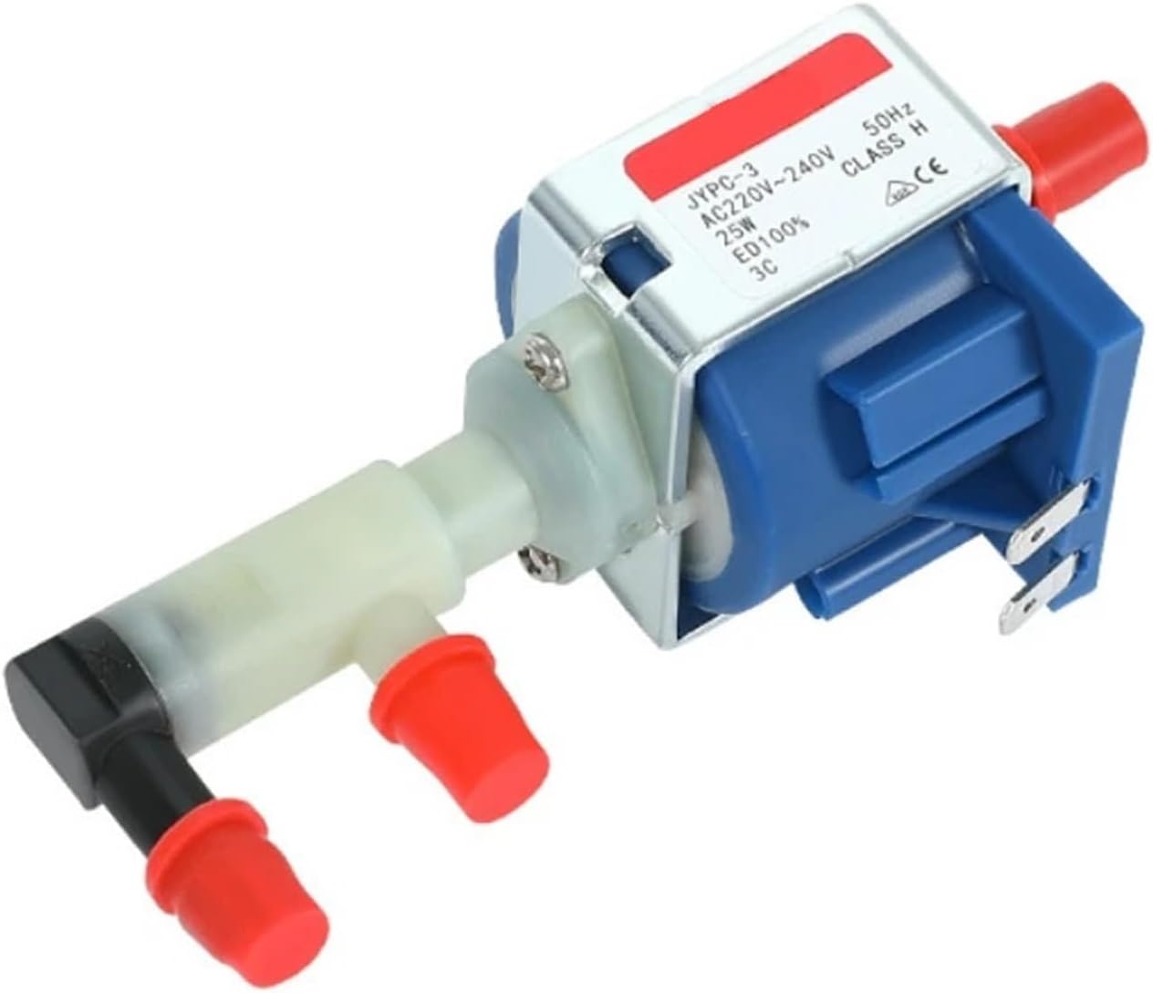 JYPC-3 25W AC 220V Plunger Type 6bar 195cc/min Water Suction Pump for Electromagnetic Steam Gas Pump