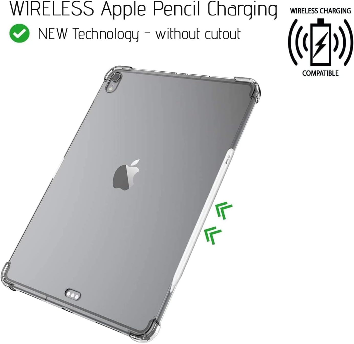 Asgens iPad Mini 6/7(A17 Pro) 2021/2024 Black Clear Case - Image 3
