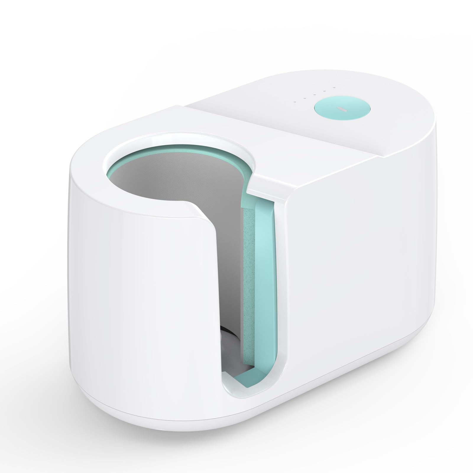 KIMORE Mug Press Machine, Heat Press Machine, 11-15oz Coffee Cup Transfer Printing with One-Touch Setting, Automatic Mug Heat Press for Sublimation, DIY Presents Gifts White