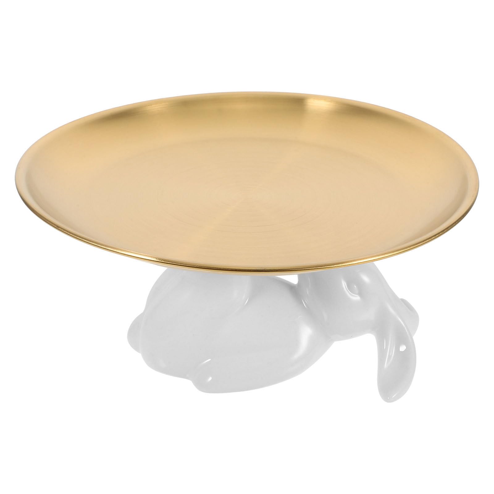 Plateau à gâteau créatif en céramique à offrir pour une décoration de table originale