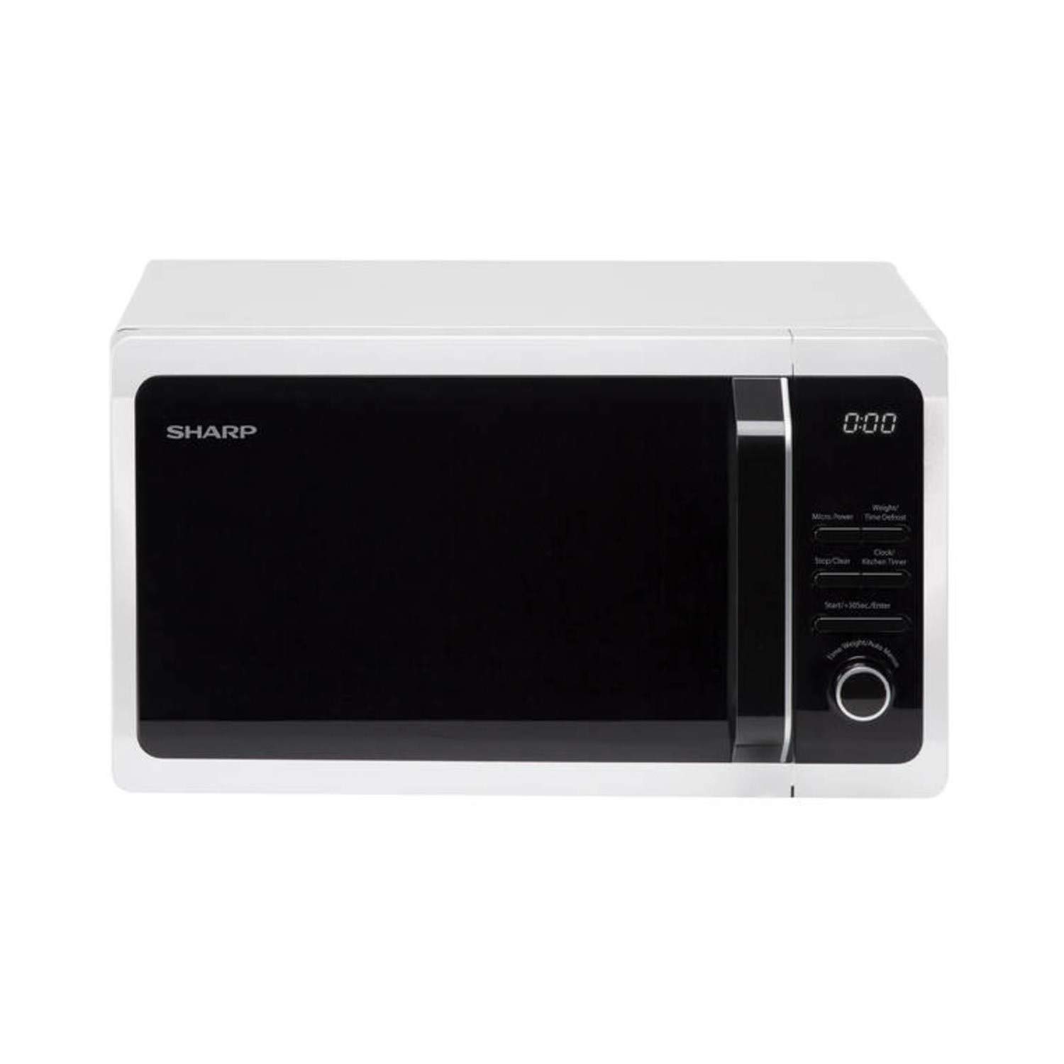 Sharp R274WM 20L 800W Freestanding Microwave Oven - White
